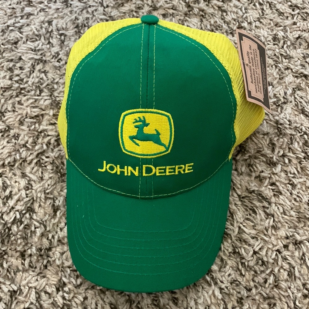 John Deere trucker hat